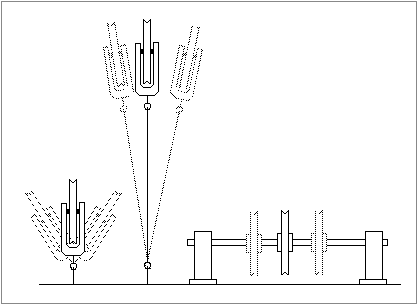 Fleeting pulleys/sheaves.