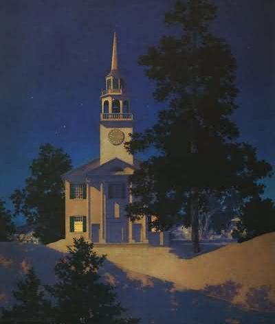 Maxfield Parrish: peaceful night